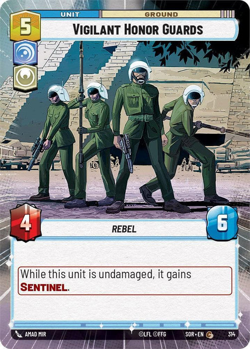 Vigilant Honor Guards (Hyperspace) (314) [Spark of Rebellion] - for just $0.10! 