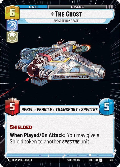 The Ghost - Spectre Home Base (Hyperspace) (316) [Spark of Rebellion] - for just $0.55! 