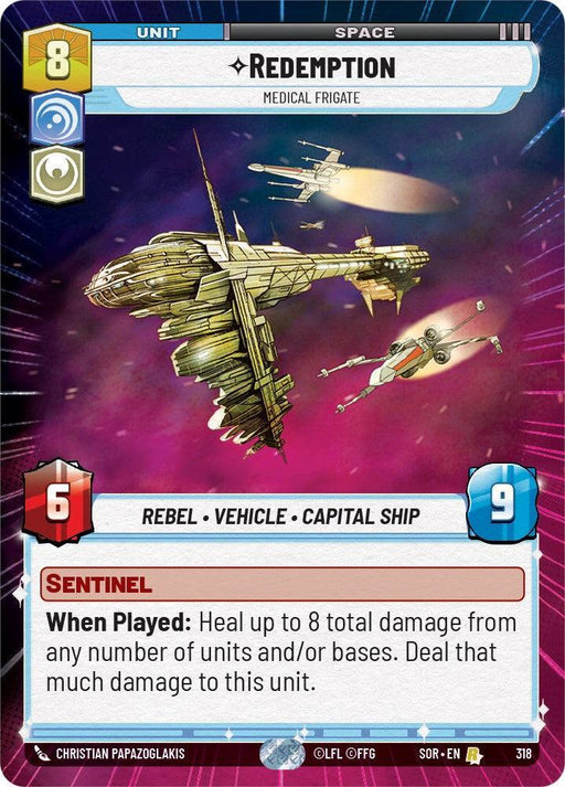 Redemption - Medical Frigate (Hyperspace) (318) [Spark of Rebellion] - for just $1.40! 