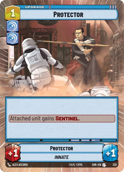 Protector (Hyperspace) (322) [Spark of Rebellion] - for just $0.15! 