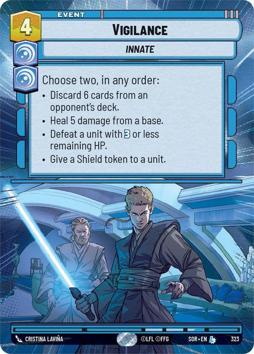 Vigilance (Hyperspace) (323) [Spark of Rebellion] - for just $3.90! 