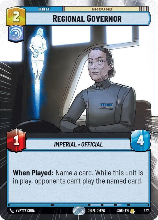 Regional Governor (Hyperspace) (327) [Spark of Rebellion] - for just $1.20! 