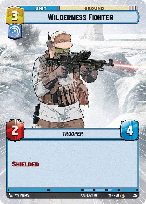 Wilderness Fighter (Hyperspace) (329) [Spark of Rebellion] - for just $0.10! 