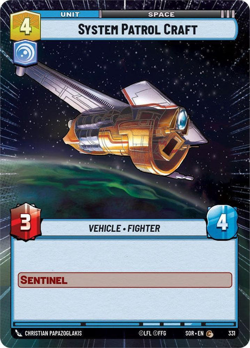 System Patrol Craft (Hyperspace) (331) [Spark of Rebellion] - for just $0.10! 