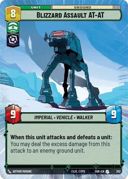 Blizzard Assault AT-AT (Hyperspace) (352) [Spark of Rebellion] - for just $0.15! 