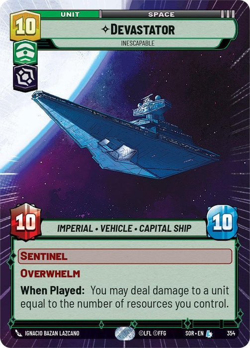 Devastator - Inescapable (Hyperspace) (354) [Spark of Rebellion] - for just $6.50! 