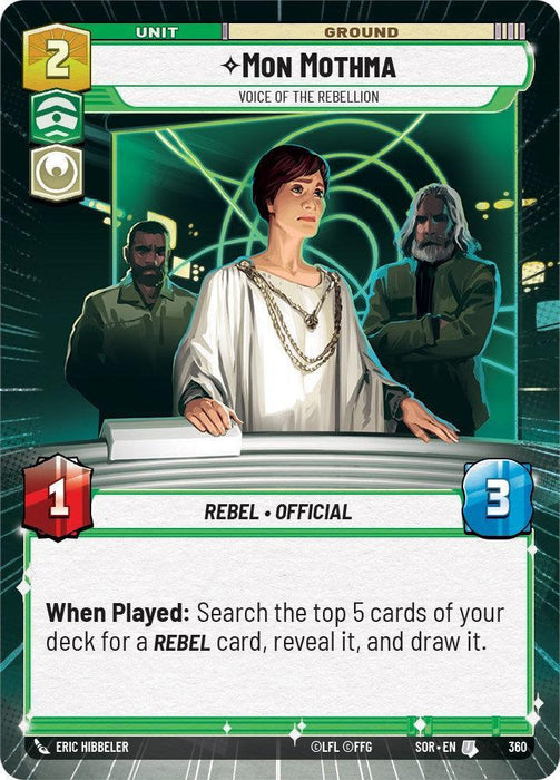 Mon Mothma - Voice of the Rebellion (Hyperspace) (360) [Spark of Rebellion] - for just $0.30! 