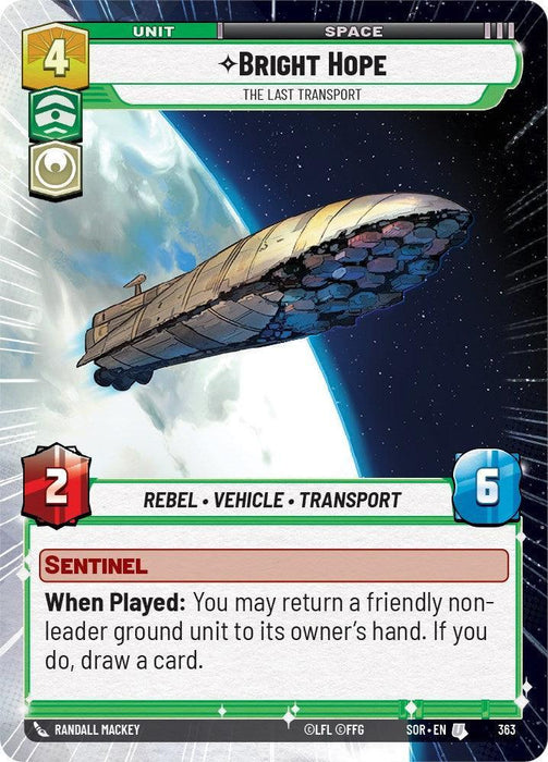 Bright Hope - The Last Transport (Hyperspace) (363) [Spark of Rebellion] - for just $1.40! 