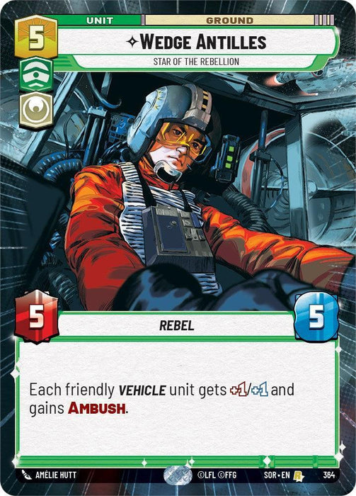 Wedge Antilles - Star of the Rebellion (Hyperspace) (364) [Spark of Rebellion] - for just $1.35! 