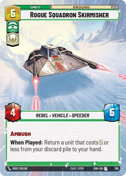 Rogue Squadron Skirmisher (Hyperspace) (365) [Spark of Rebellion] - for just $0.15! 