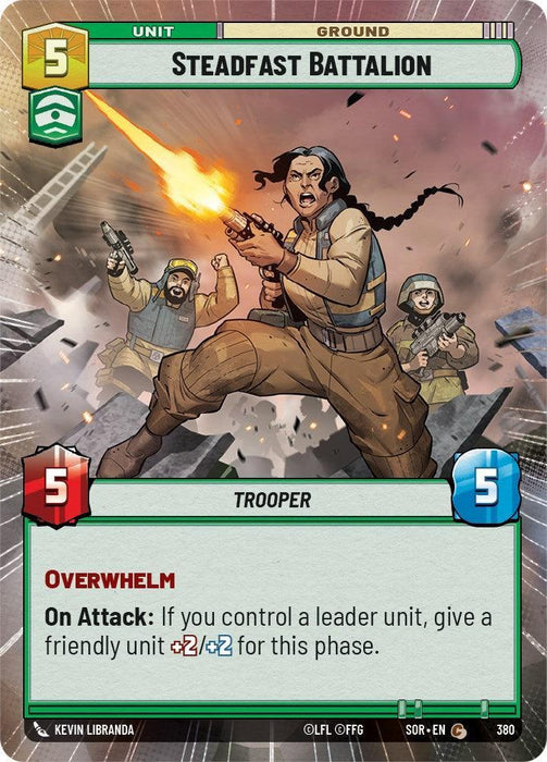 Steadfast Battalion (Hyperspace) (380) [Spark of Rebellion] - for just $0.10! 