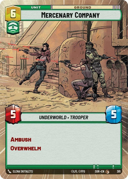 Mercenary Company (Hyperspace) (381) [Spark of Rebellion] - for just $0.10! 
