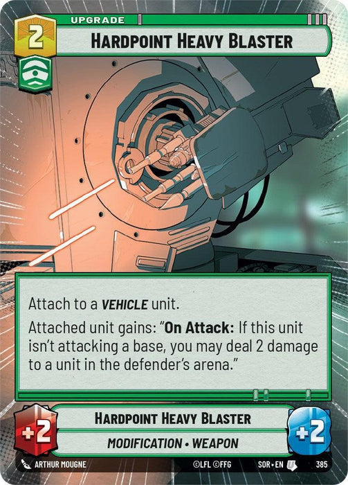 Hardpoint Heavy Blaster (Hyperspace) (385) [Spark of Rebellion] - for just $0.10! 