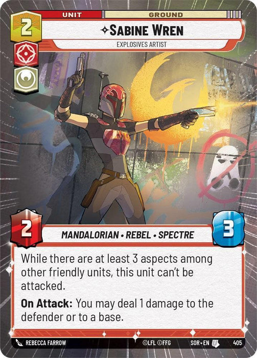 Sabine Wren - Explosives Artist (Hyperspace) (405) [Spark of Rebellion] - for just $0.90! 
