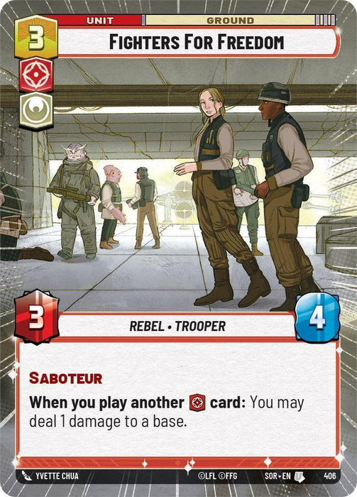 Fighters For Freedom (Hyperspace) (406) [Spark of Rebellion] - for just $0.50! 
