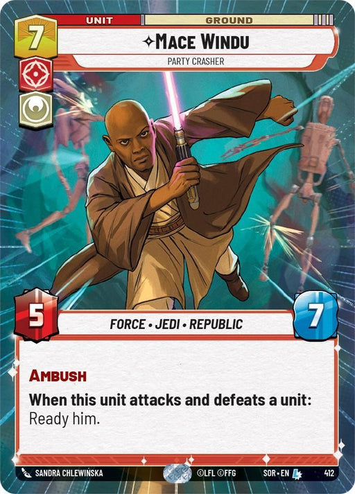Mace Windu - Party Crasher (Hyperspace) (412) [Spark of Rebellion] - for just $1.85! 