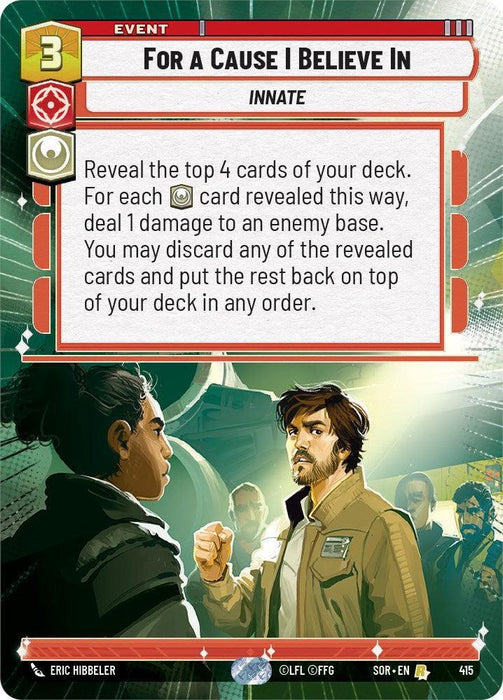 For A Cause I Believe In (Hyperspace) (415) [Spark of Rebellion] - for just $1.55! 