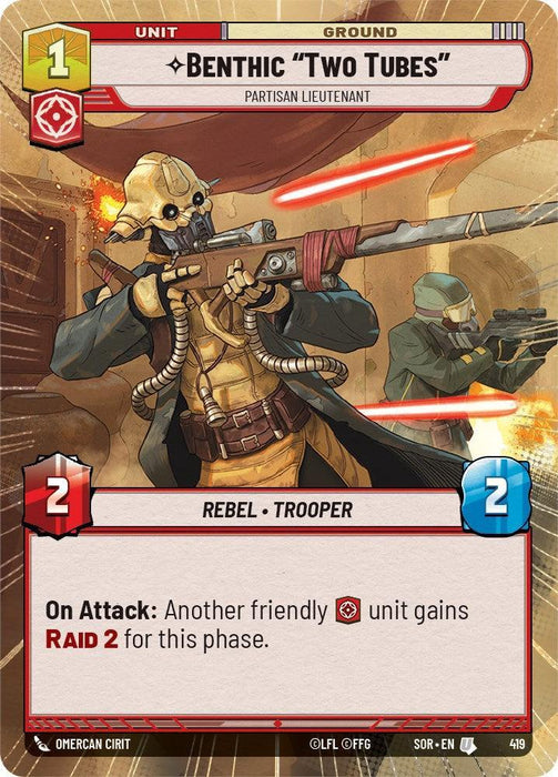 Benthic AuTwo TubesAu - Partisan Lieutenant (Hyperspace) (419) [Spark of Rebellion] - for just $0.35! 