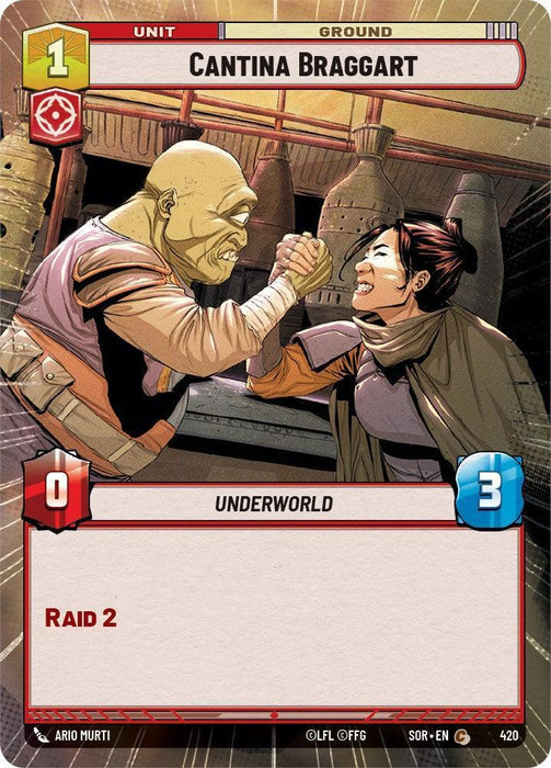 Cantina Braggart (Hyperspace) (420) [Spark of Rebellion] - for just $0.10! 