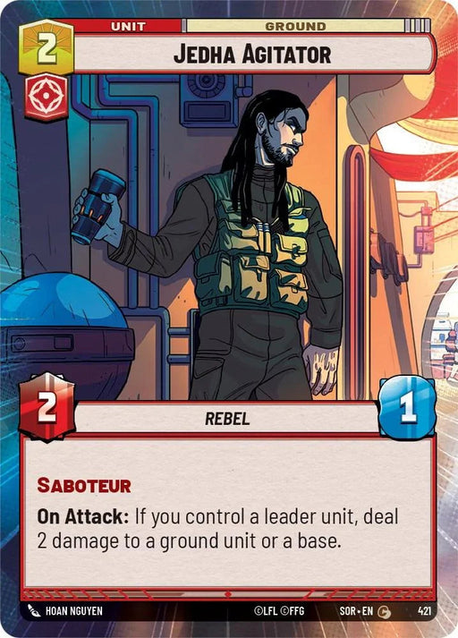 Jedha Agitator (Hyperspace) (421) [Spark of Rebellion] - for just $0.10! 
