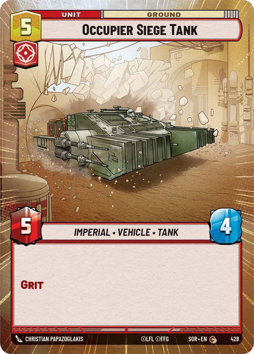 Occupier Siege Tank (Hyperspace) (428) [Spark of Rebellion] - for just $0.10! 