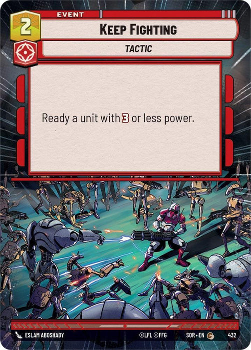 Keep Fighting (Hyperspace) (432) [Spark of Rebellion] - for just $0.10! 
