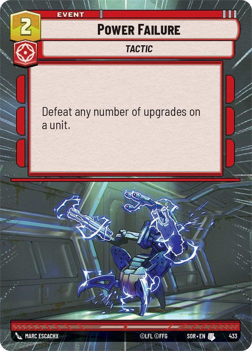 Power Failure (Hyperspace) (433) [Spark of Rebellion] - for just $0.20! 