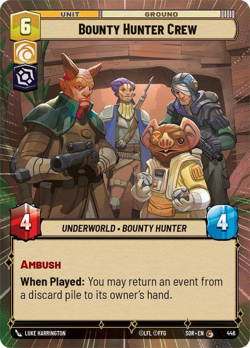 Bounty Hunter Crew (Hyperspace) (446) [Spark of Rebellion] - for just $0.10! 