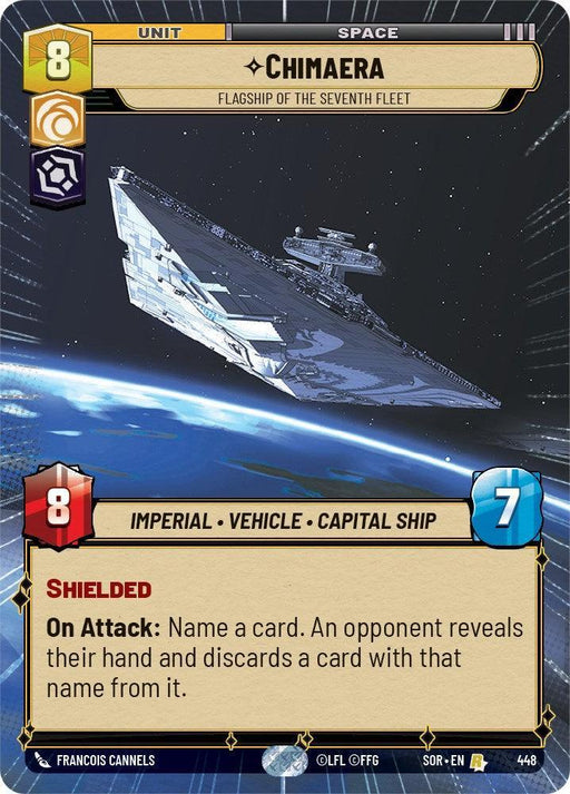 Chimaera - Flagship of the Seventh Fleet (Hyperspace) (448) [Spark of Rebellion] - for just $0.70! 