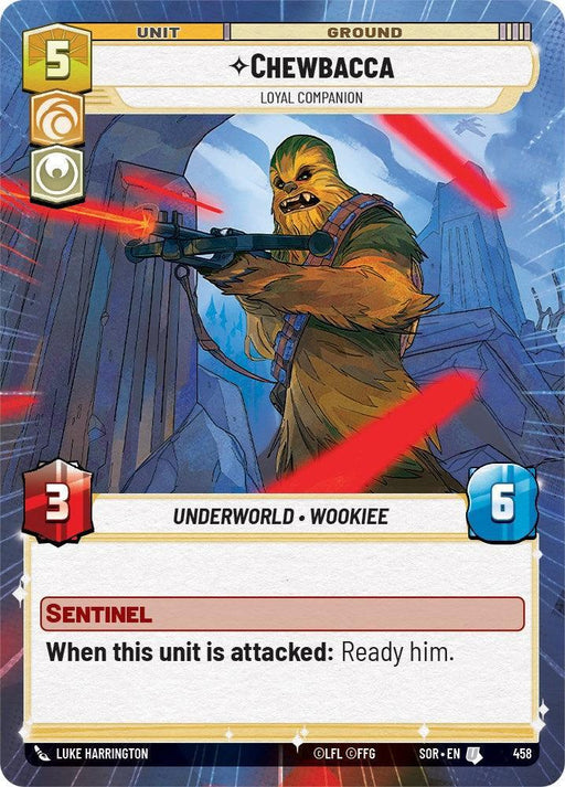Chewbacca - Loyal Companion (Hyperspace) (458) [Spark of Rebellion] - for just $0.25! 