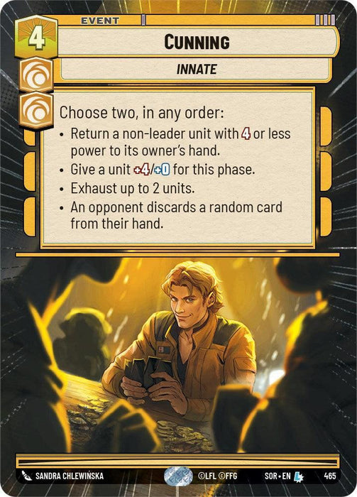 Cunning (Hyperspace) (465) [Spark of Rebellion] - for just $3.65! 