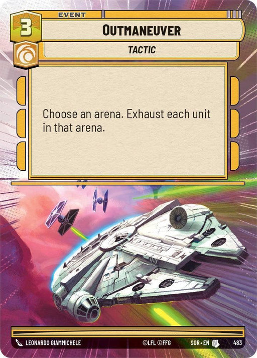 Outmaneuver (Hyperspace) (483) [Spark of Rebellion] - for just $1! 