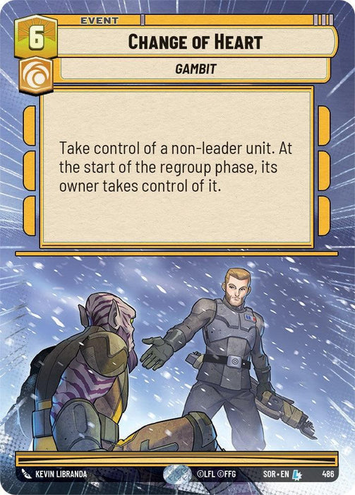 Change of Heart (Hyperspace) (486) [Spark of Rebellion] - for just $1.30! 