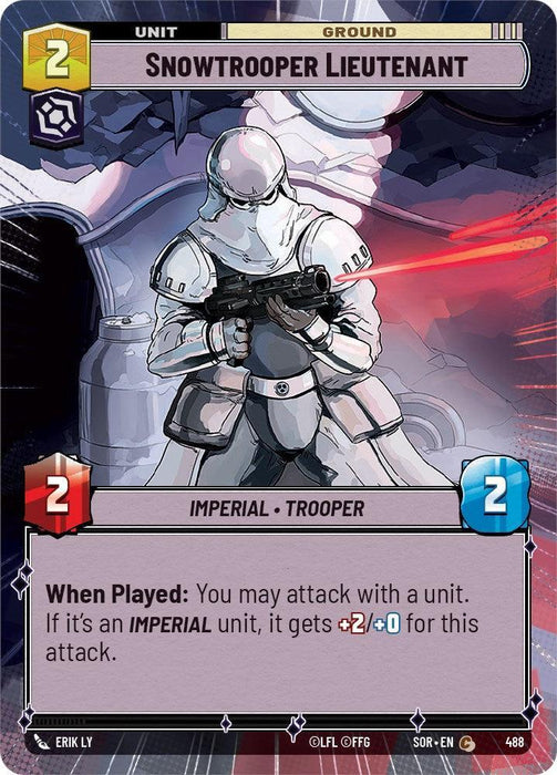 Snowtrooper Lieutenant (Hyperspace) (488) [Spark of Rebellion] - for just $0.10! 