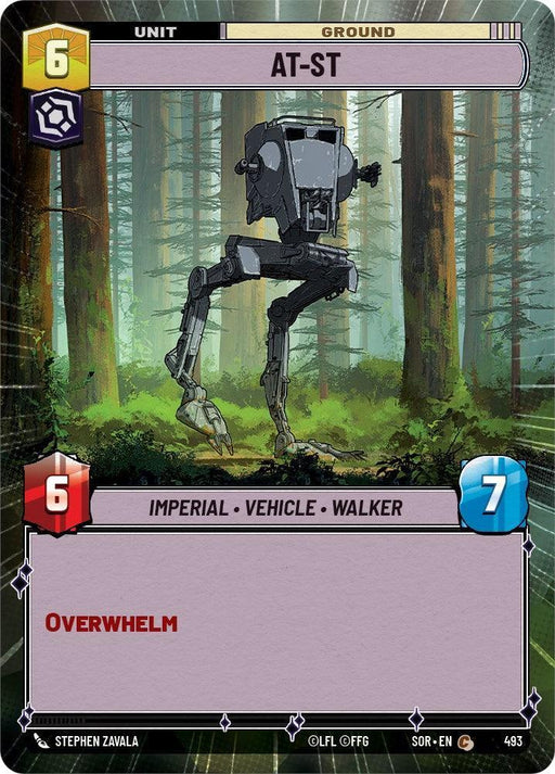 AT-ST (Hyperspace) (493) [Spark of Rebellion] - for just $0.10! 