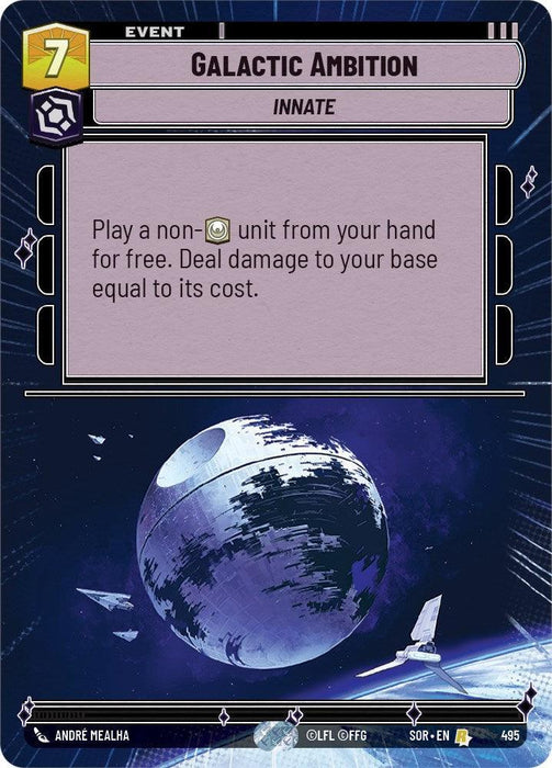 Galactic Ambition (Hyperspace) (495) [Spark of Rebellion] - for just $0.45! 