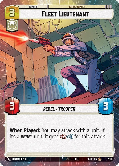 Fleet Lieutenant (Hyperspace) (498) [Spark of Rebellion] - for just $0.25! 