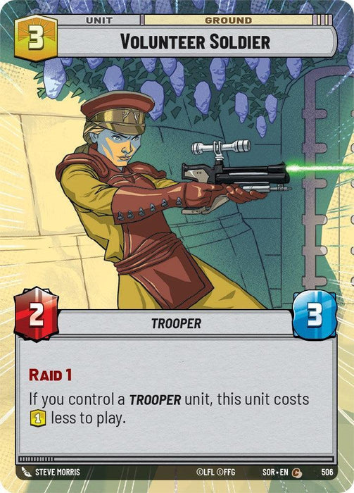 Volunteer Soldier (Hyperspace) (506) [Spark of Rebellion] - for just $0.10! 