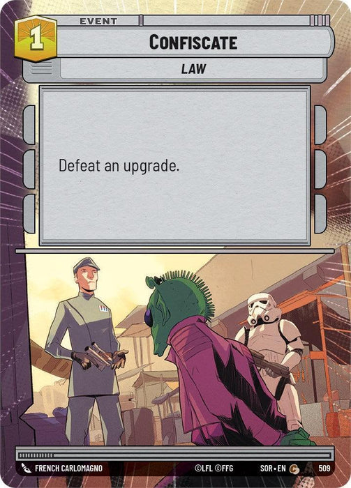 Confiscate (Hyperspace) (509) [Spark of Rebellion] - for just $0.65! 
