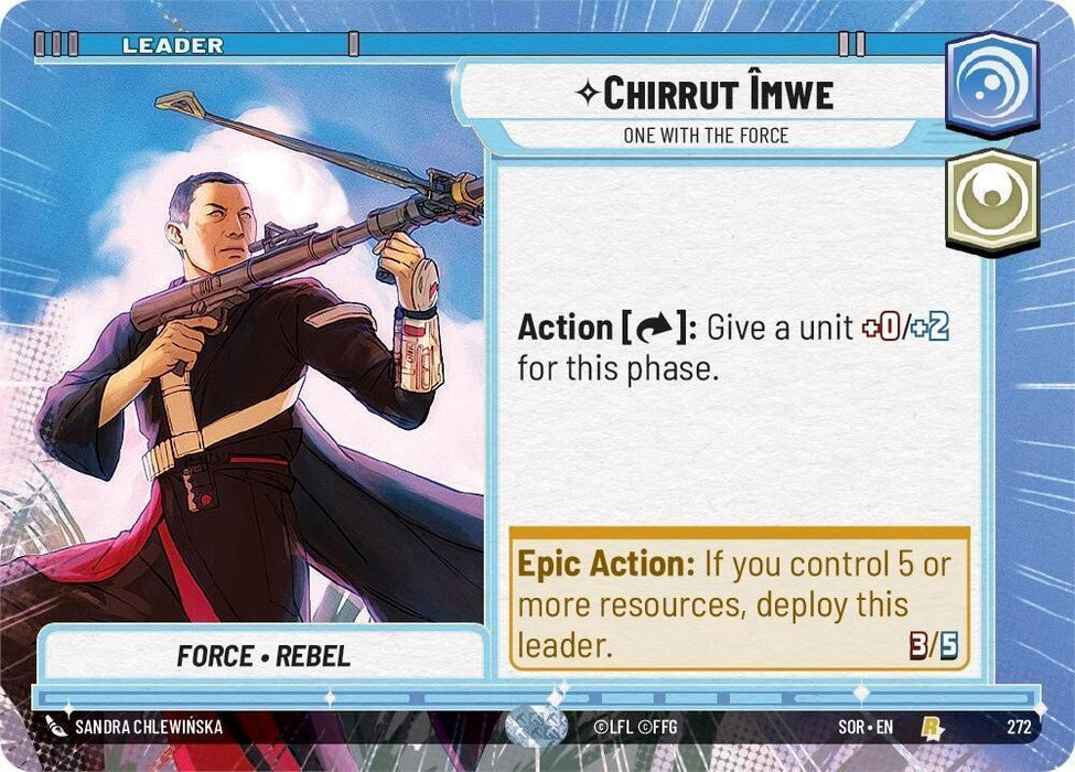 Chirrut emwe - One With The Force (Hyperspace) (272) [Spark of Rebellion] - for just $0.15! 
