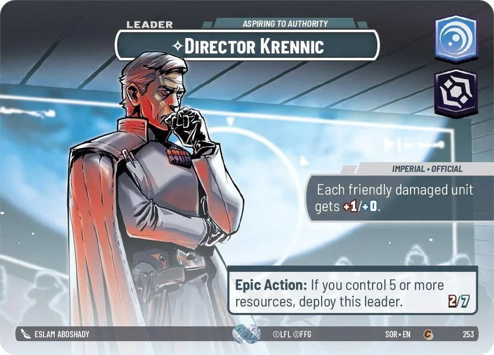 Director Krennic - Aspiring to Authority (Showcase) (253) [Spark of Rebellion] - for just $27.10! 