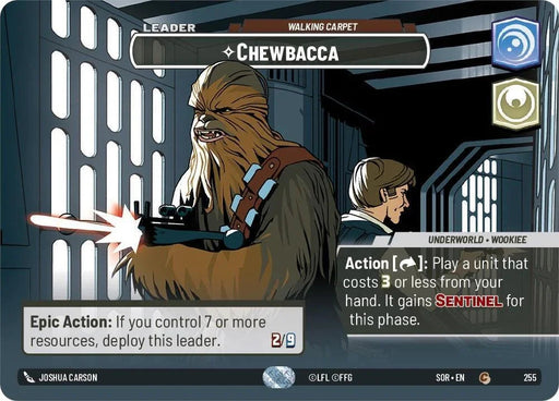 Chewbacca - Walking Carpet (Showcase) (255) [Spark of Rebellion] - for just $31.20! 