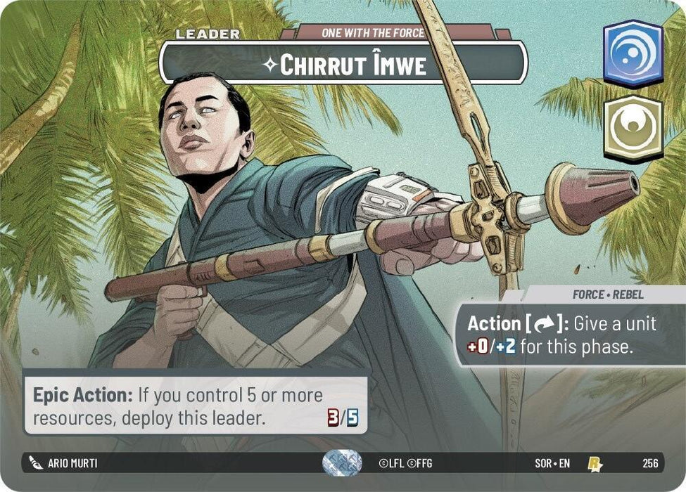 Chirrut Imwe - One With The Force (Showcase) (256) [Spark of Rebellion] - for just $27.40! 