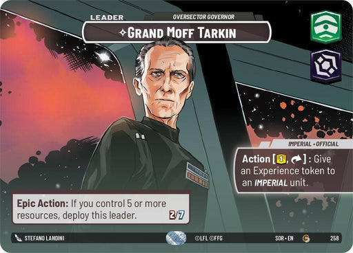 Grand Moff Tarkin - Oversector Governor (Showcase) (258) [Spark of Rebellion] - for just $31.90! 