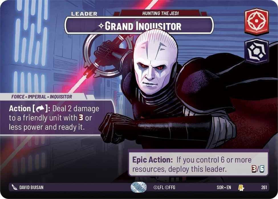 Grand Inquisitor - Hunting the Jedi (Showcase) (261) [Spark of Rebellion] - for just $27.95! 