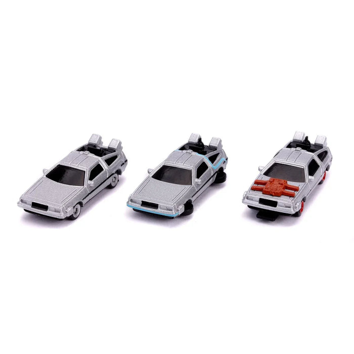 Jada Toys - Back to the Future Nano Hollywood Rides Vehicle 3-Pack - for just $10.75! 