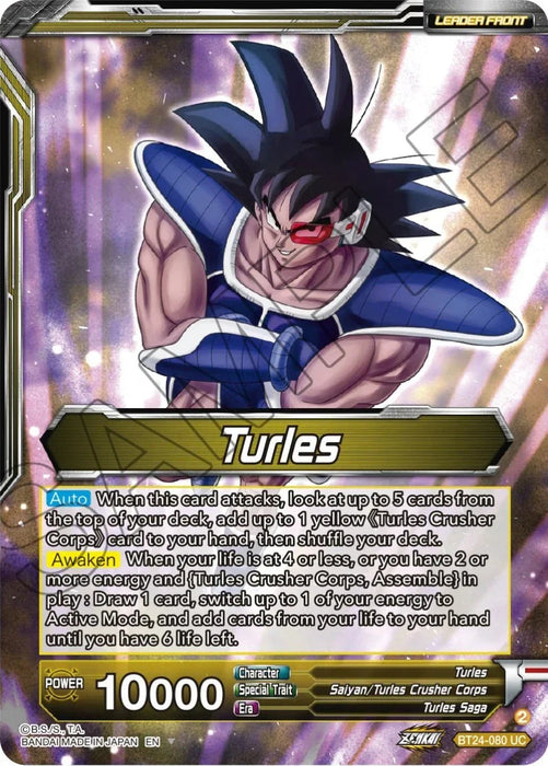 Turles // Turles, Corps Commander (SLR) (BT24-080) [Beyond Generations] - for just $5.40! 