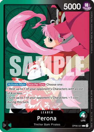 Perona (021) (OP06-021) - Wings of the Captain - for just $0.10! 