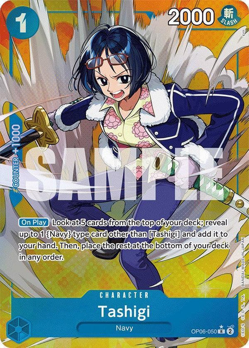 Tashigi (Alternate Art) [Wings of the Captain] - for just $5.90! 