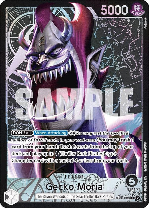 Gecko Moria (Alternate Art) [Wings of the Captain] - for just $5! 
